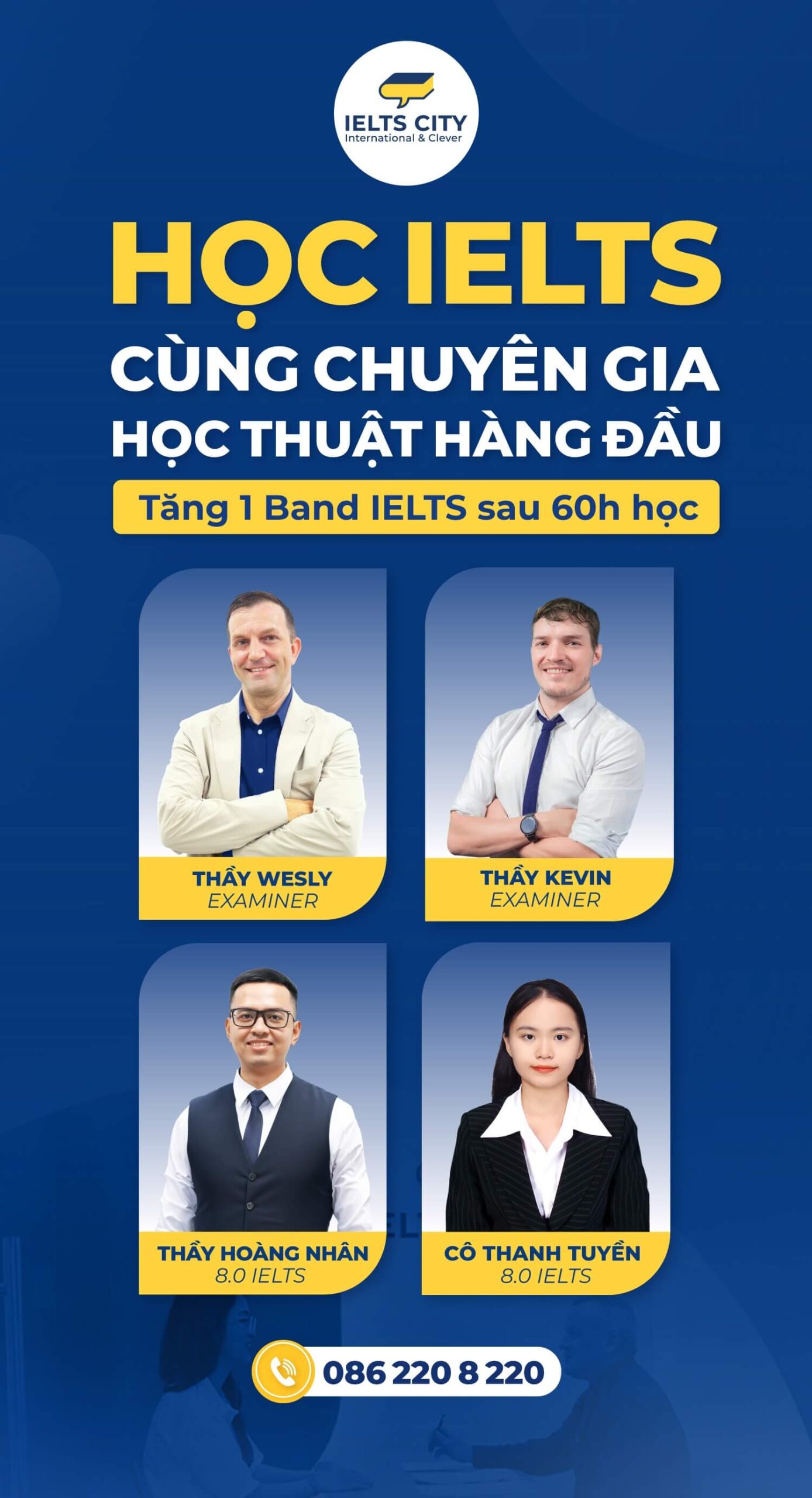 Luyện thi IELTS cùng chuyên gia IELTS 8.0+