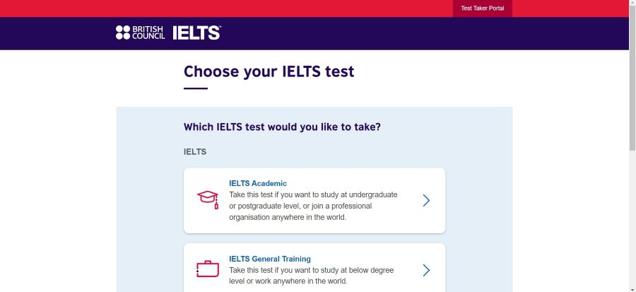 cách đăng ký thi IELTS tại BC