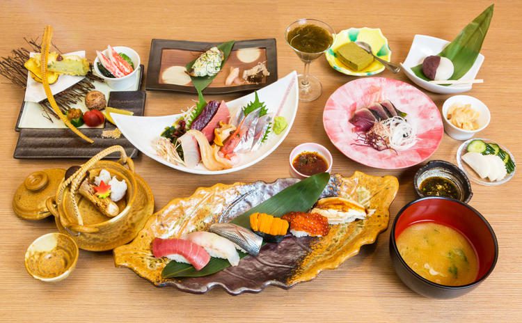 Describe an unusual meal you had - Kaiseki