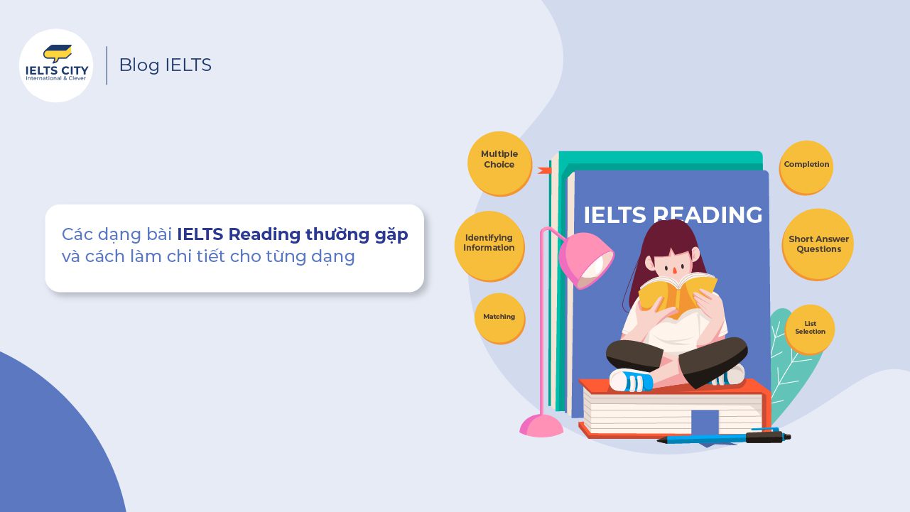 Các Dạng Bài Reading Ielts Và Cách Làm Hiệu Quả