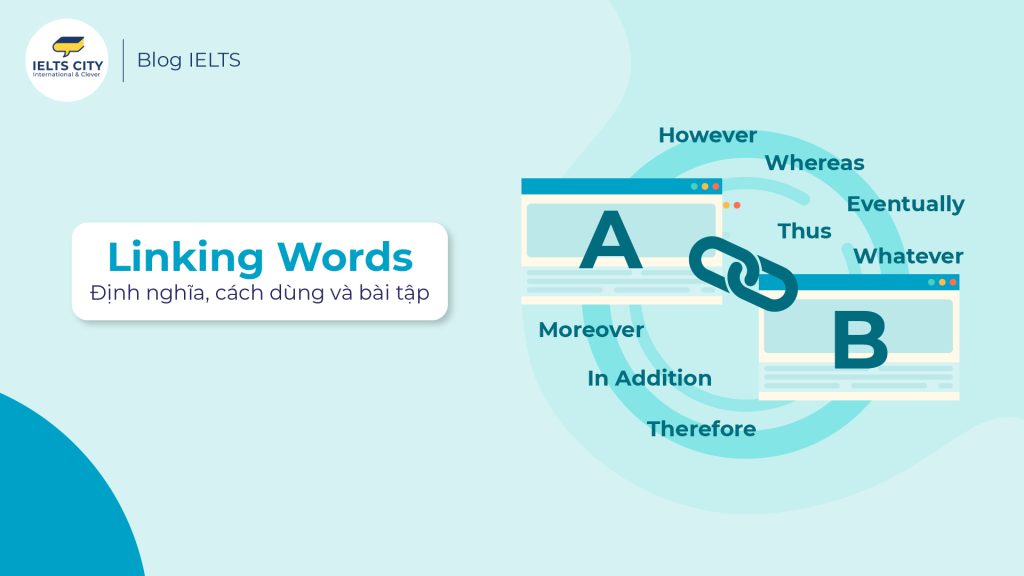 Linking Words: Định nghĩa, cách dùng và bài tập