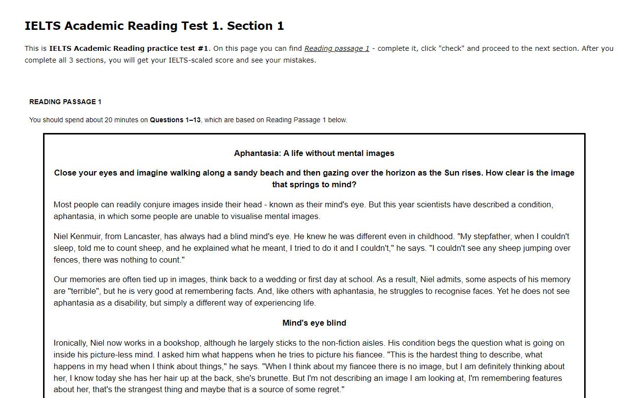 Example To Ilets Rading Top 7 Website test Reading IELTS Online miễn phí tốt nhất 2024