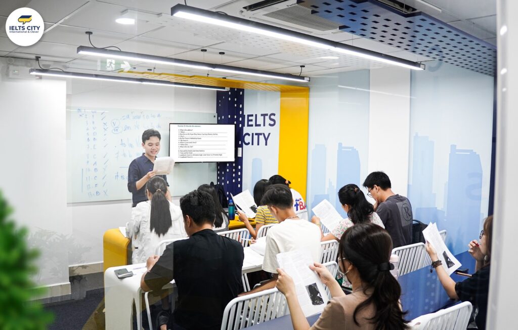 Lớp học IELTS ở Bình Thạnh tại IELTS CITY