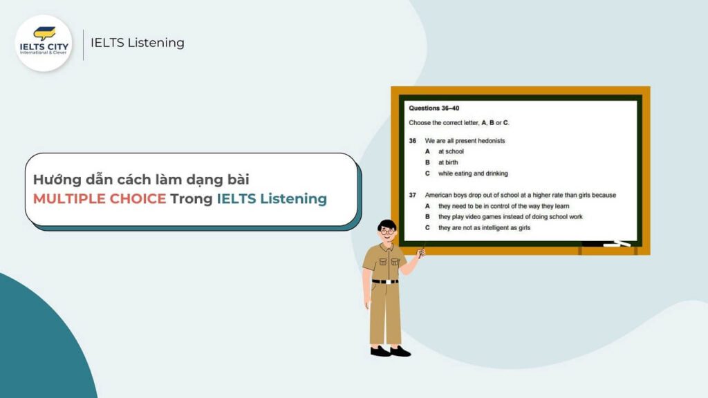 multiple choice ielts listening 