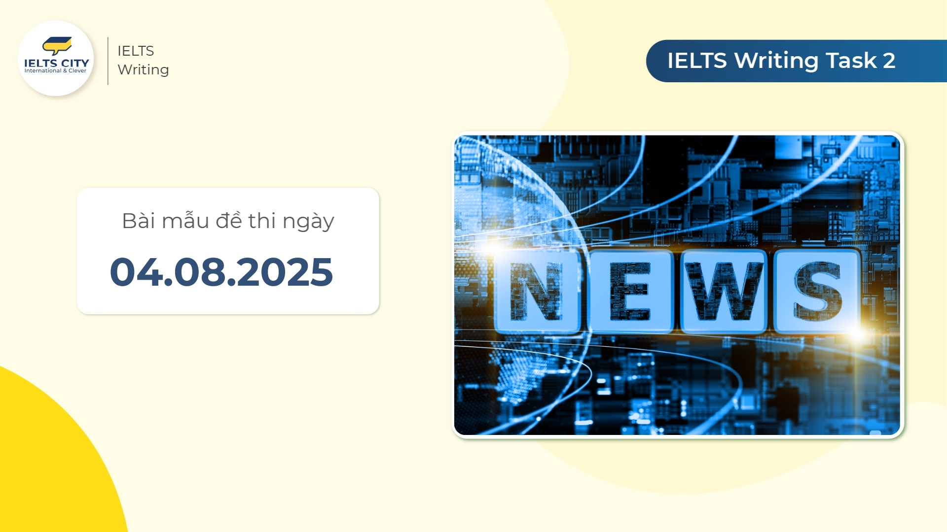 Bài mẫu đề thi IELTS Writing Task 2 ngày 04.08.2025