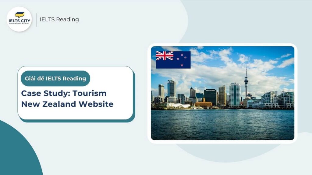 Case study: Tourism Newzealand Website