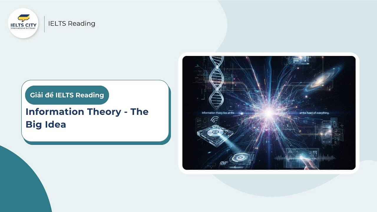 [Đáp án IELTS Reading] Information Theory - the Big Idea (Phân tích chi ...