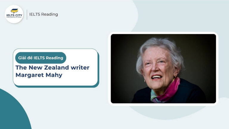The New Zealand writer Margaret Mahy - IELTS Reading