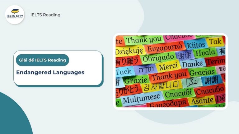 Endangered Languages - IELTS Reading
